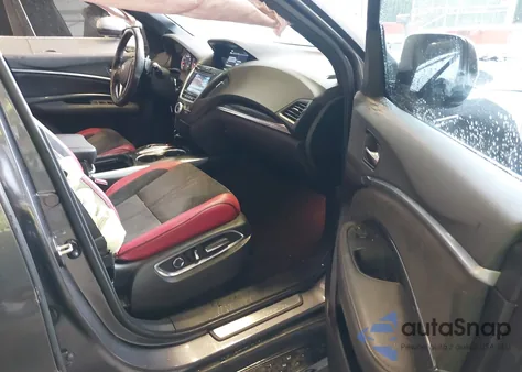 2019 Acura Mdx Tech A-Spec Pkgs из США, поврежденный, VIN 5J8YD4H0XKL025557